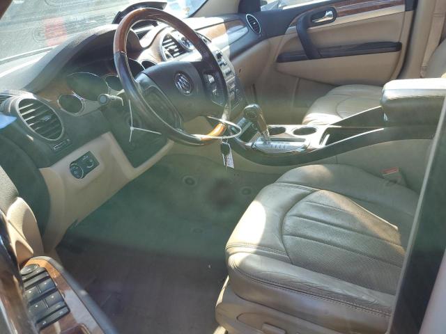 5GAKVBED7BJ168086 - 2011 BUICK ENCLAVE CXL WHITE photo 7