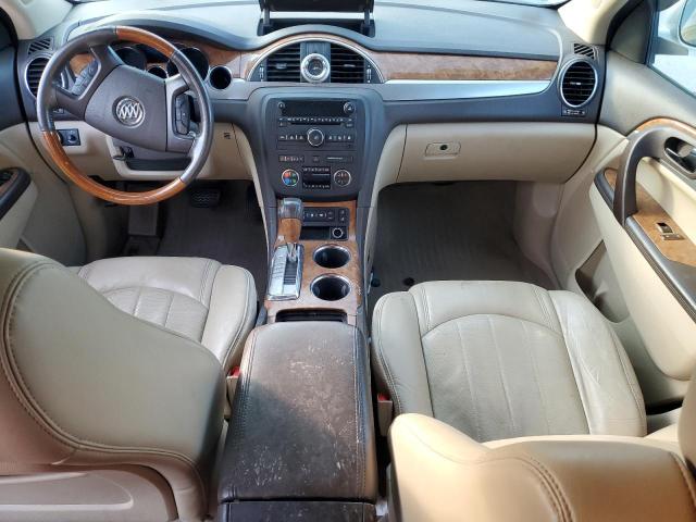 5GAKVBED7BJ168086 - 2011 BUICK ENCLAVE CXL WHITE photo 8