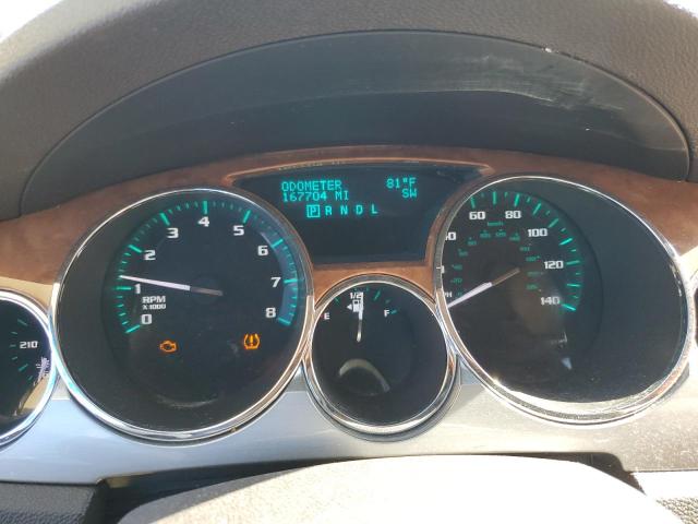 5GAKVBED7BJ168086 - 2011 BUICK ENCLAVE CXL WHITE photo 9