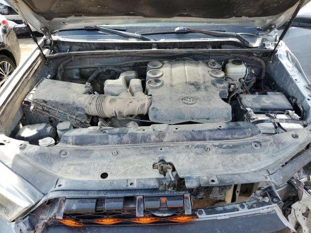 JTEBU5JR5H5425389 - 2017 TOYOTA 4RUNNER SR5/SR5 PREMIUM GRAY photo 11