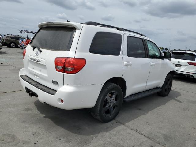 5TDBY5G18ES100428 - 2014 TOYOTA SEQUOIA SR5 WHITE photo 3