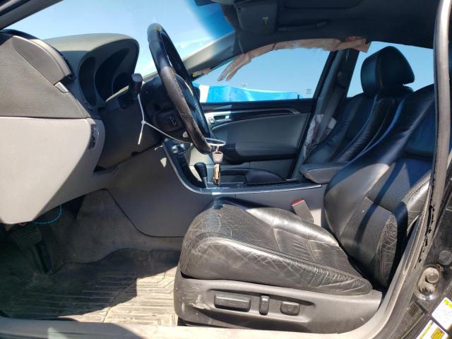 19UUA66245A033547 - 2005 ACURA TL BLACK photo 7