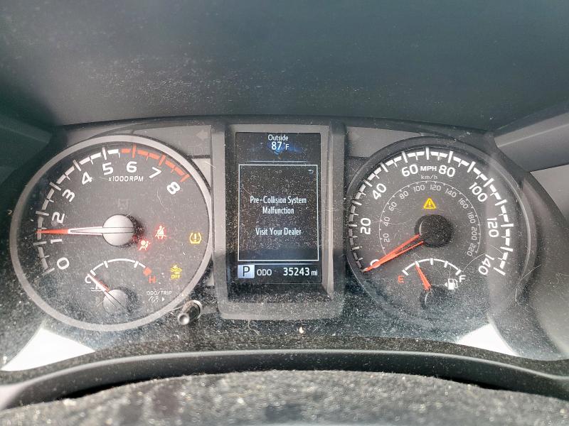 3TYAX5GNXPT078487 - 2023 TOYOTA TACOMA DOUBLE CAB RED photo 9