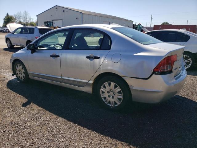 2HGFA16346H034995 - 2006 HONDA CIVIC DX VP SILVER photo 2