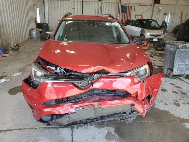 JTMBFREV8HJ154266 - 2017 TOYOTA RAV4 LE RED photo 5