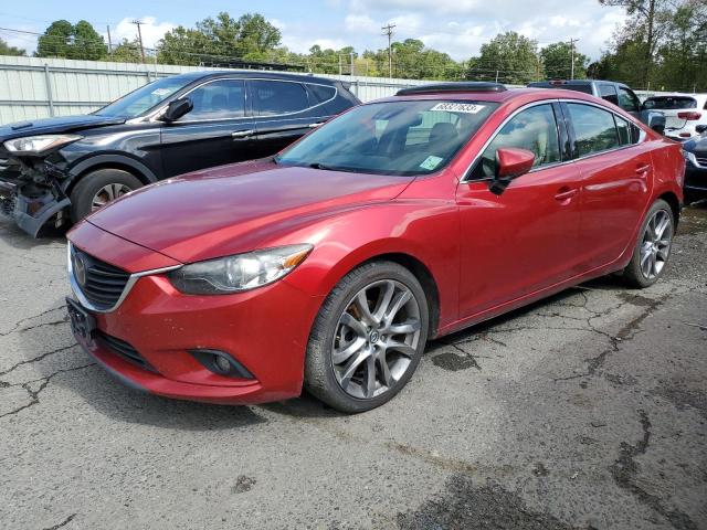 JM1GJ1W61E1158202 - 2014 MAZDA 6 GRAND TOURING RED photo 1