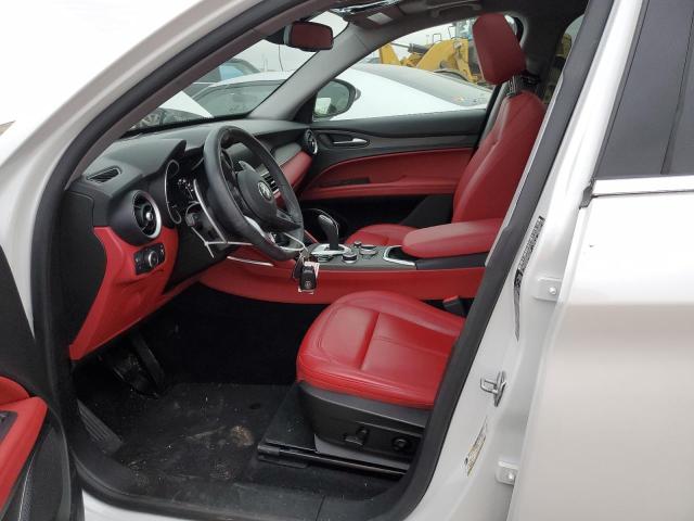 ZASPAKBN8M7D01698 - 2021 ALFA ROMEO STELVIO TI WHITE photo 7