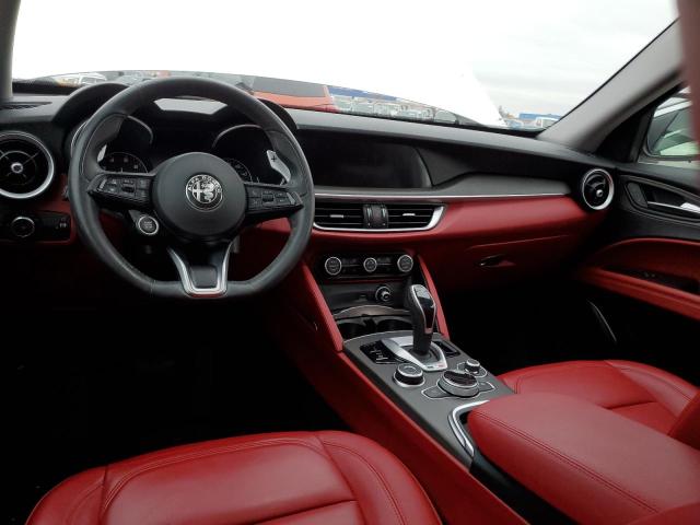 ZASPAKBN8M7D01698 - 2021 ALFA ROMEO STELVIO TI WHITE photo 8