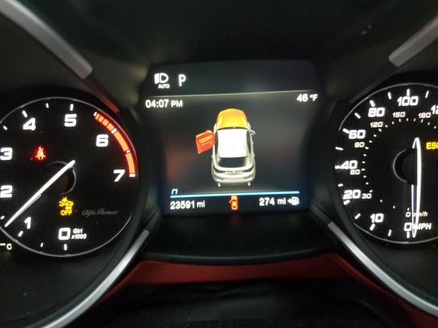 ZASPAKBN8M7D01698 - 2021 ALFA ROMEO STELVIO TI WHITE photo 9