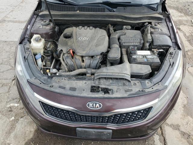 5XXGN4A71CG027827 - 2012 KIA OPTIMA EX PURPLE photo 11