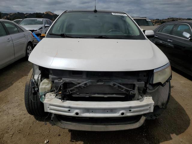 2FMDK3J94CBA15853 - 2012 FORD EDGE SEL WHITE photo 5