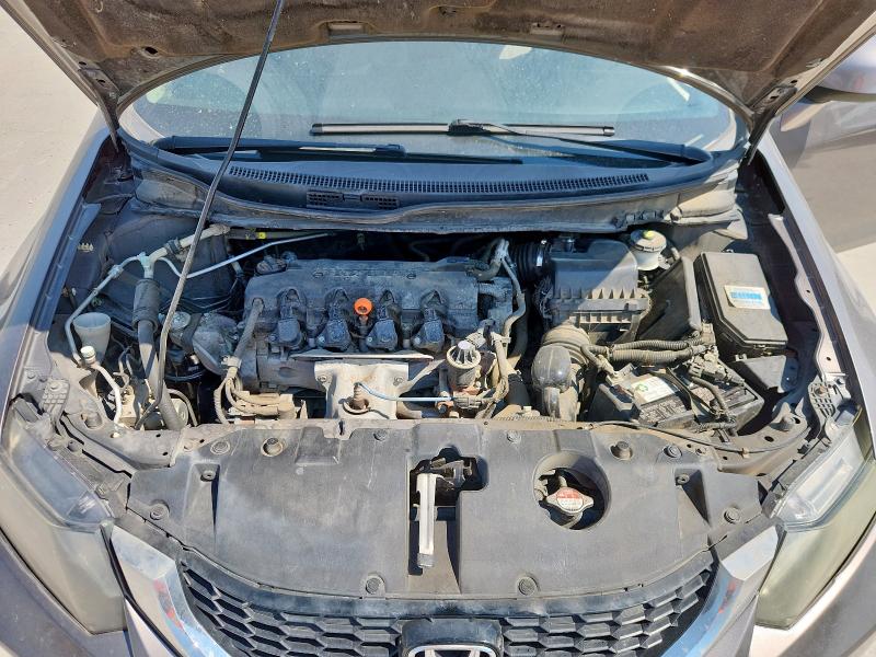 2HGFB2F93DH549474 - 2013 HONDA CIVIC EXL GRAY photo 11