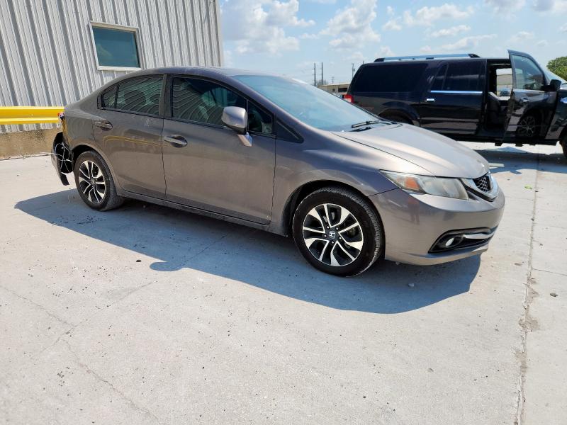 2HGFB2F93DH549474 - 2013 HONDA CIVIC EXL GRAY photo 4