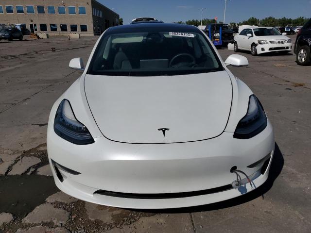 5YJ3E1EB3LF619647 - 2020 TESLA MODEL 3 WHITE photo 5