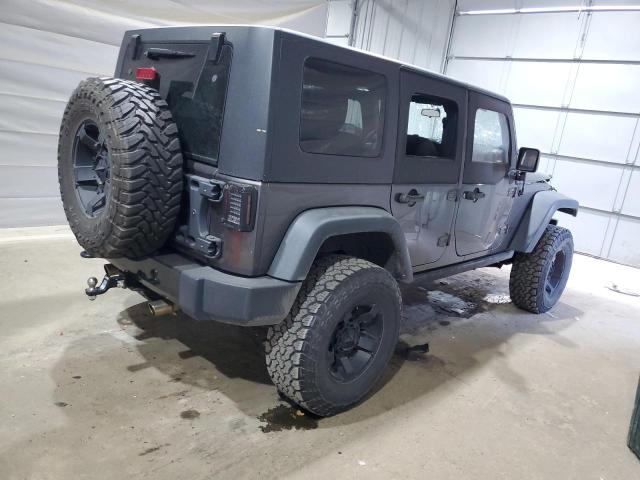 1C4BJWDG8EL280854 - 2014 JEEP WRANGLER U SPORT BLACK photo 3