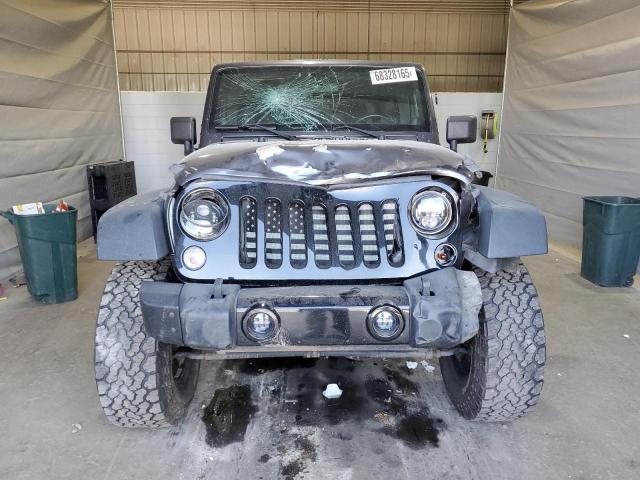 1C4BJWDG8EL280854 - 2014 JEEP WRANGLER U SPORT BLACK photo 5