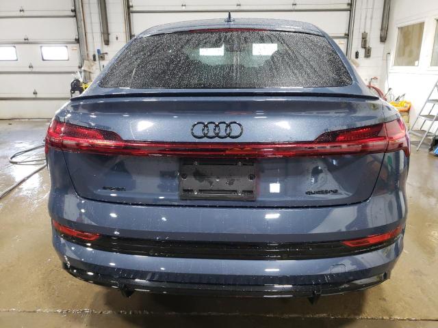 WA13ABGE9PB025396 - 2023 AUDI E-TRON SPORTBACK PRESTIGE BLUE photo 6