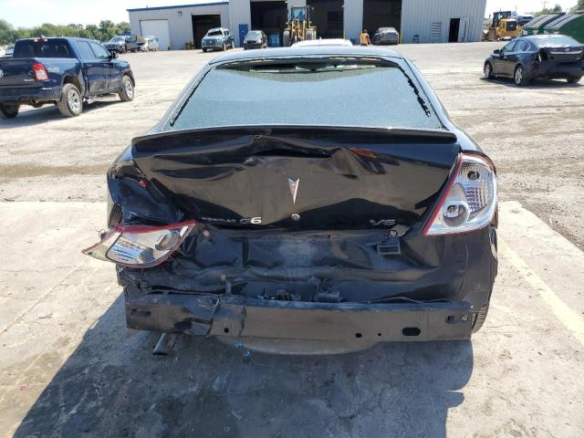 1G2ZG58N274271973 - 2007 PONTIAC G6 BASE BLACK photo 6