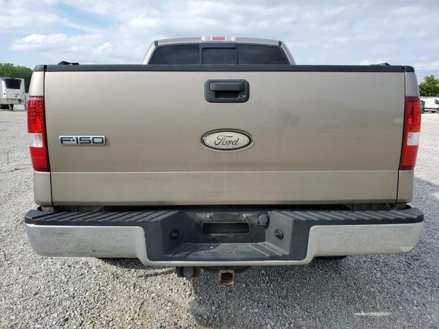 1FTPX14526KD80588 - 2006 FORD F150 TAN photo 6