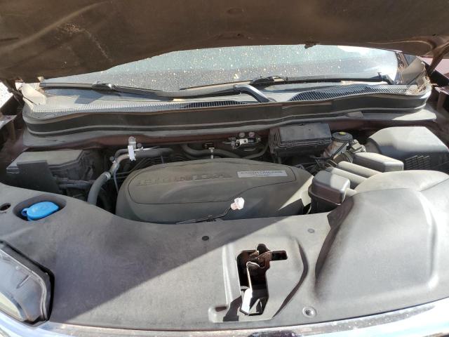 5FPYK2F60HB005899 - 2017 HONDA RIDGELINE RTL Marron photo 11