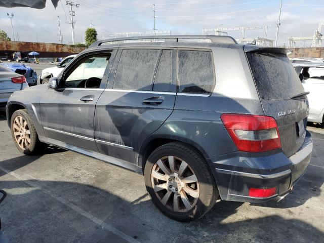 WDCGG5GB1CF870558 - 2012 MERCEDES-BENZ GLK 350 GRAY photo 2