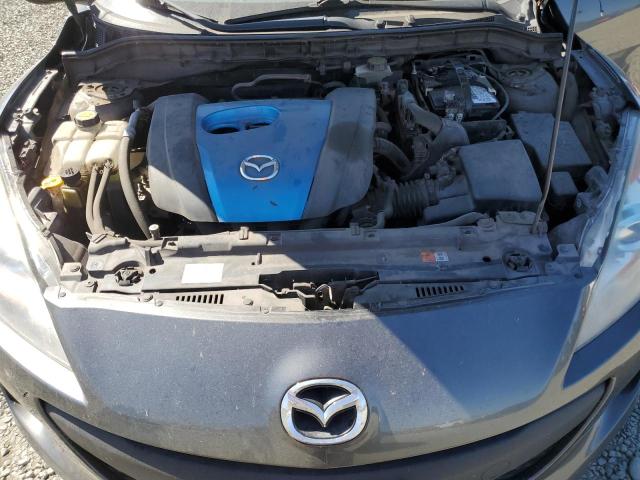 JM1BL1L80C1675126 - 2012 MAZDA 3 I GRAY photo 11