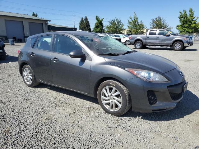 JM1BL1L80C1675126 - 2012 MAZDA 3 I GRAY photo 4