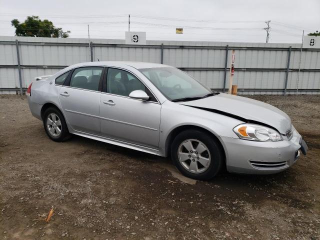 2G1WT57K791257236 - 2009 CHEVROLET IMPALA 1LT SILVER photo 4