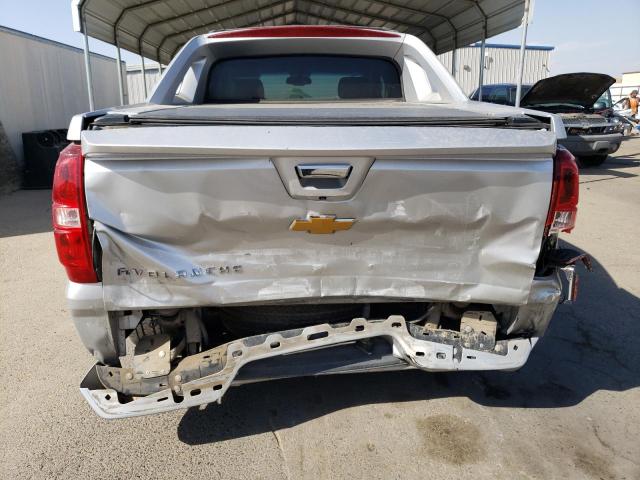 3GNMCGE04DG110116 - 2013 CHEVROLET AVALANCHE LTZ SILVER photo 6