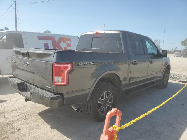 1FTEW1EF4GKD37566 - 2016 FORD F150 SUPERCREW GRAY photo 3