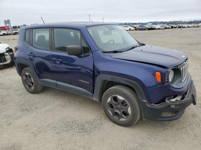 ZACCJBAT9GPC79435 - 2016 JEEP RENEGADE SPORT BLUE photo 4