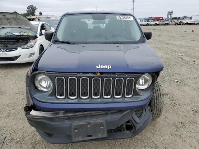 ZACCJBAT9GPC79435 - 2016 JEEP RENEGADE SPORT BLUE photo 5