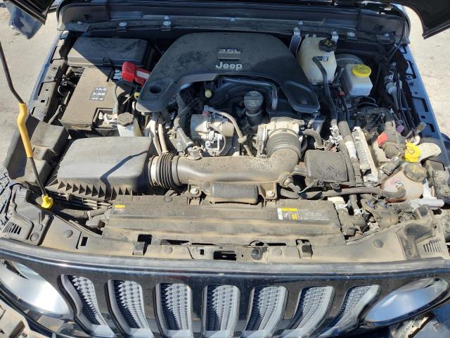 1C4HJXEGXMW526993 - 2021 JEEP WRANGLER UNLIMITED SAHARA BLACK photo 11