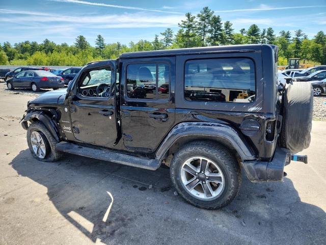 1C4HJXEGXMW526993 - 2021 JEEP WRANGLER UNLIMITED SAHARA BLACK photo 2