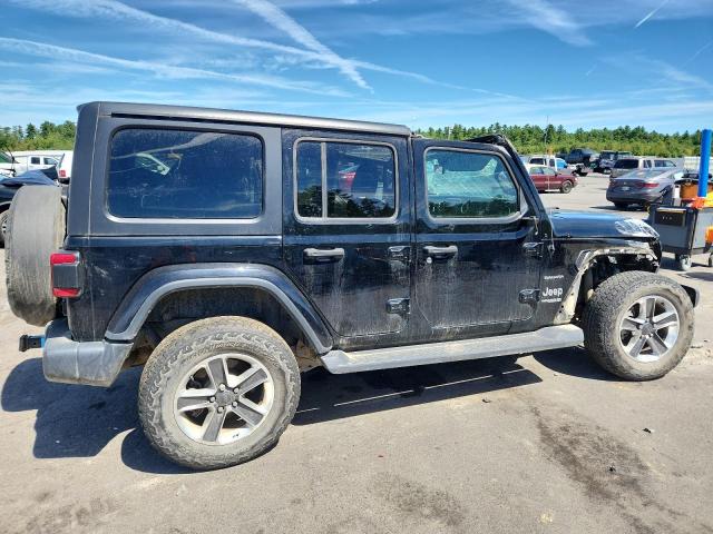 1C4HJXEGXMW526993 - 2021 JEEP WRANGLER UNLIMITED SAHARA BLACK photo 3