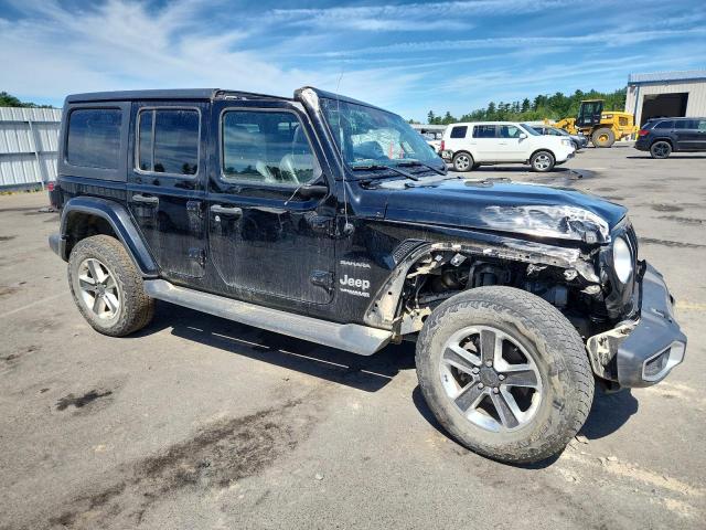 1C4HJXEGXMW526993 - 2021 JEEP WRANGLER UNLIMITED SAHARA BLACK photo 4