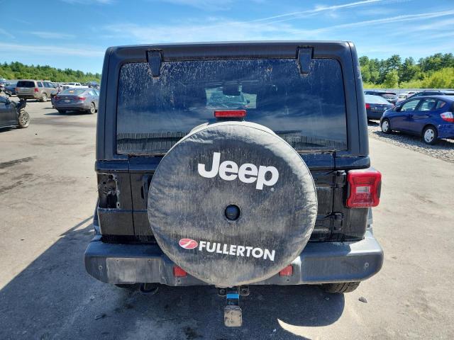 1C4HJXEGXMW526993 - 2021 JEEP WRANGLER UNLIMITED SAHARA BLACK photo 6