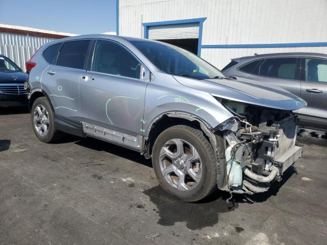 7FARW2H85KE058996 - 2019 HONDA CR-V EXL SILVER photo 4