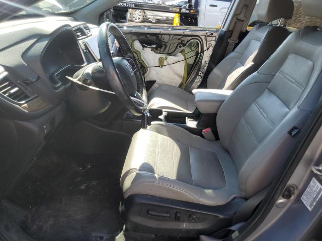 7FARW2H85KE058996 - 2019 HONDA CR-V EXL SILVER photo 7