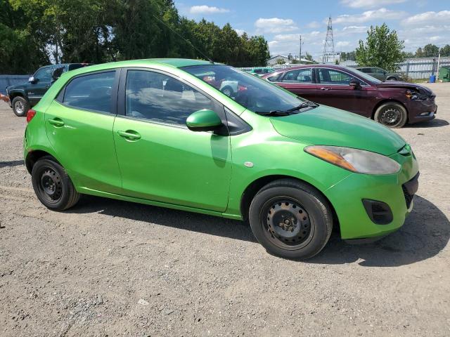 JM1DE1KYXD0168715 - 2013 MAZDA MAZDA2 绿色 照片 4