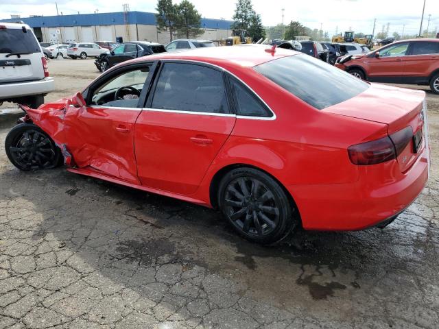 WAUAFAFL8FN038322 - 2015 AUDI A4 PREMIUM RED photo 2