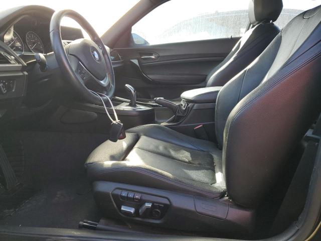 WBA1F9C59GV742096 - 2016 BMW 228 I SULEV BLACK photo 7