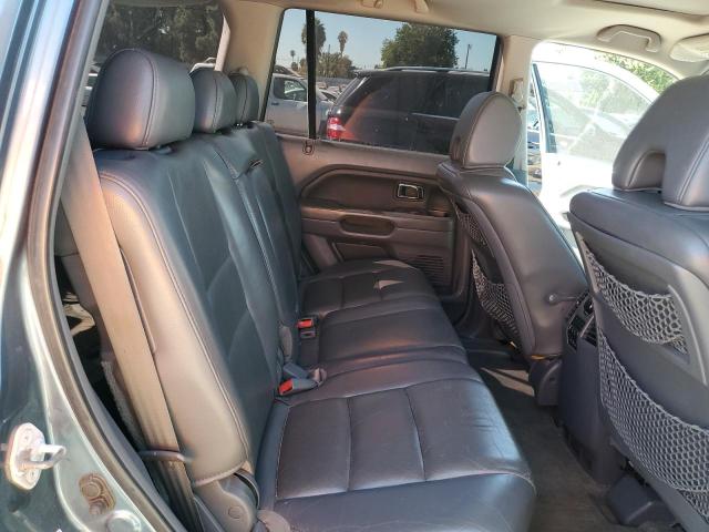 5FNYF28626B023649 - 2006 HONDA PILOT EX BLUE photo 11