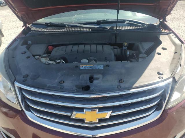 1GNKVGKD8HJ190470 - 2017 CHEVROLET TRAVERSE LT 栗色 照片 12