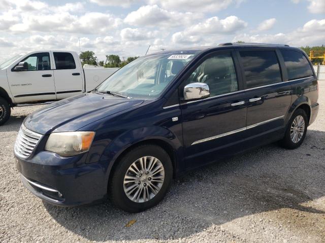 2C4RC1CG6ER367186 - 2014 CHRYSLER TOWN & COU TOURING L BLUE photo 1