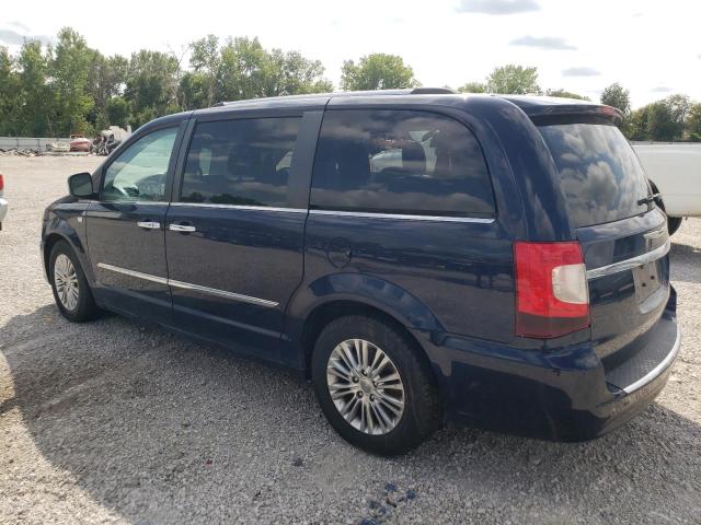 2C4RC1CG6ER367186 - 2014 CHRYSLER TOWN & COU TOURING L BLUE photo 2