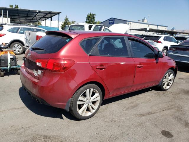 KNAFW5A37B5418282 - 2011 KIA FORTE SX RED photo 3