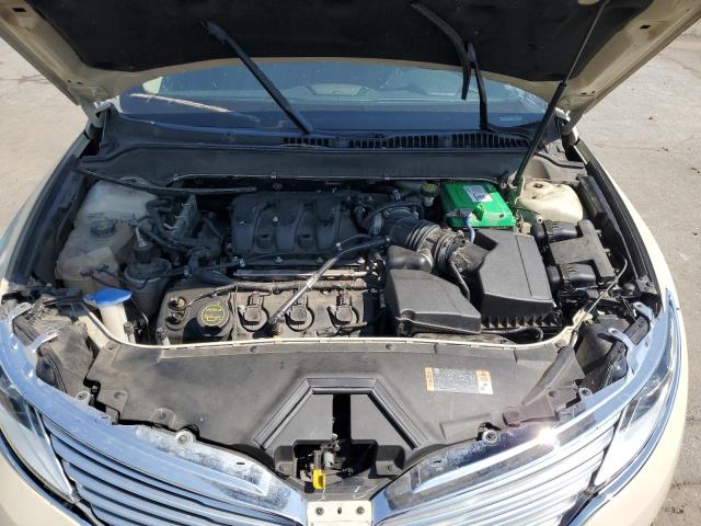3LN6L2GK3GR622263 - 2016 LINCOLN MKZ BEIGE photo 11