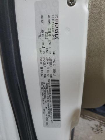 2C4RC1BG5GR189551 - 2016 CHRYSLER TOWN & COU TOURING თეთრი ფოტო 13