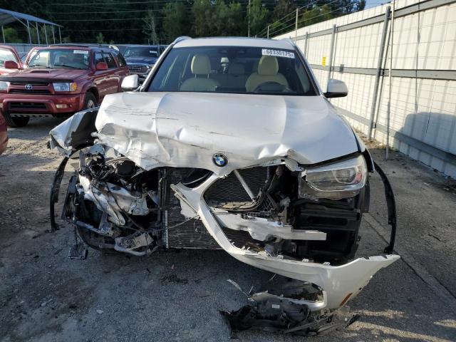 5UXTR9C58JLC69444 - 2018 BMW X3 XDRIVE30I WHITE photo 5